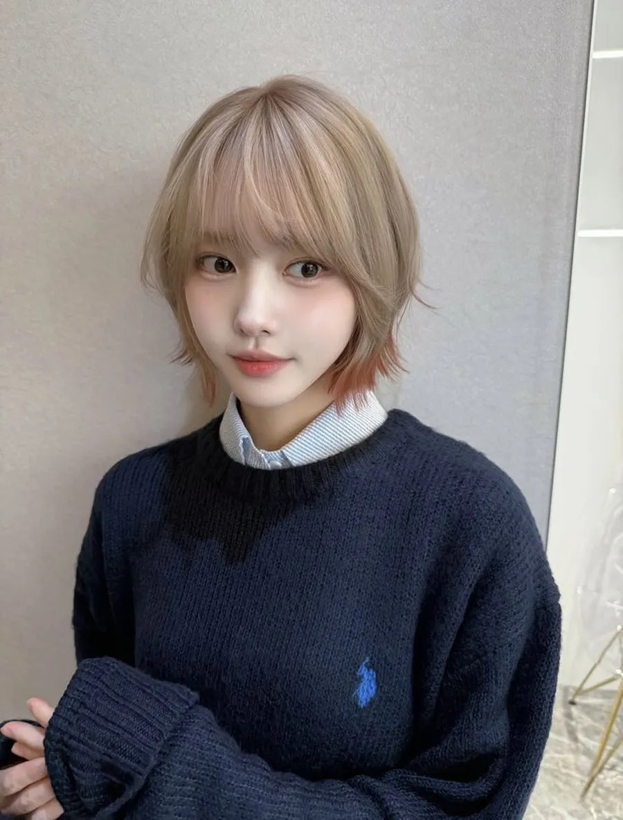 Tóc pixie nữ Nhật