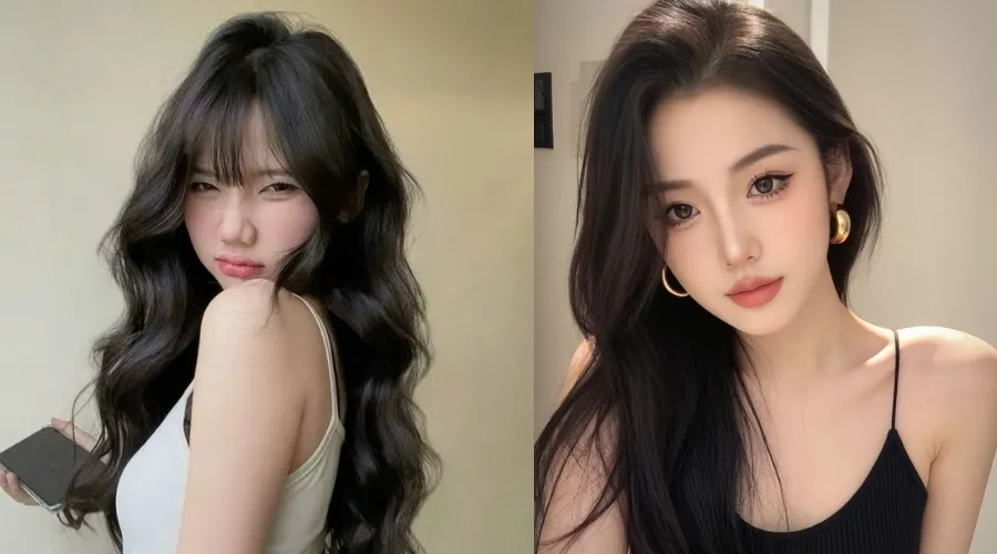 Màu tóc đen truyền thống