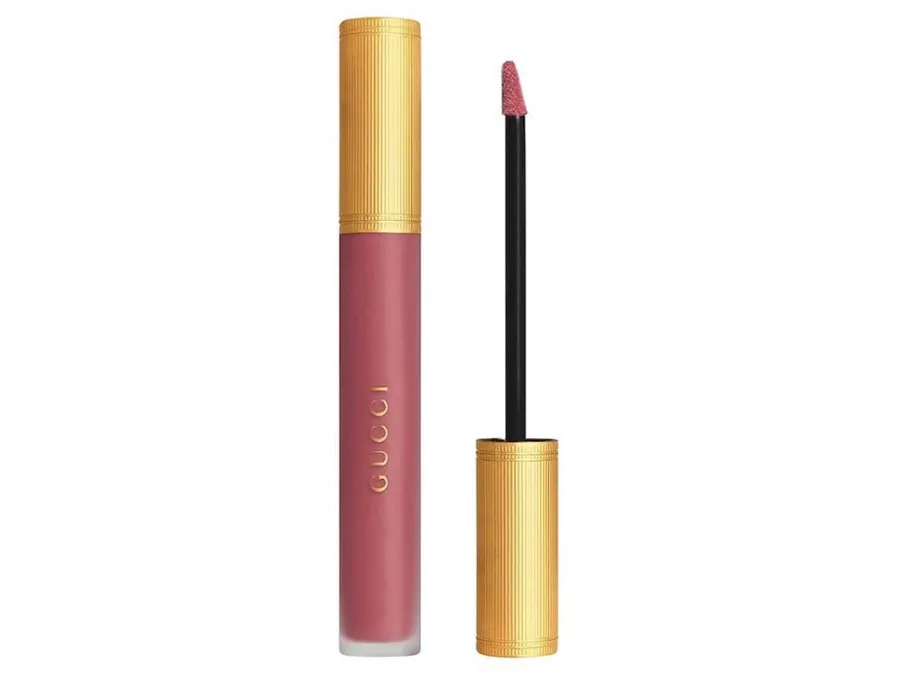Gucci Rouge Liquid Matte 413 Cornelia Pink 