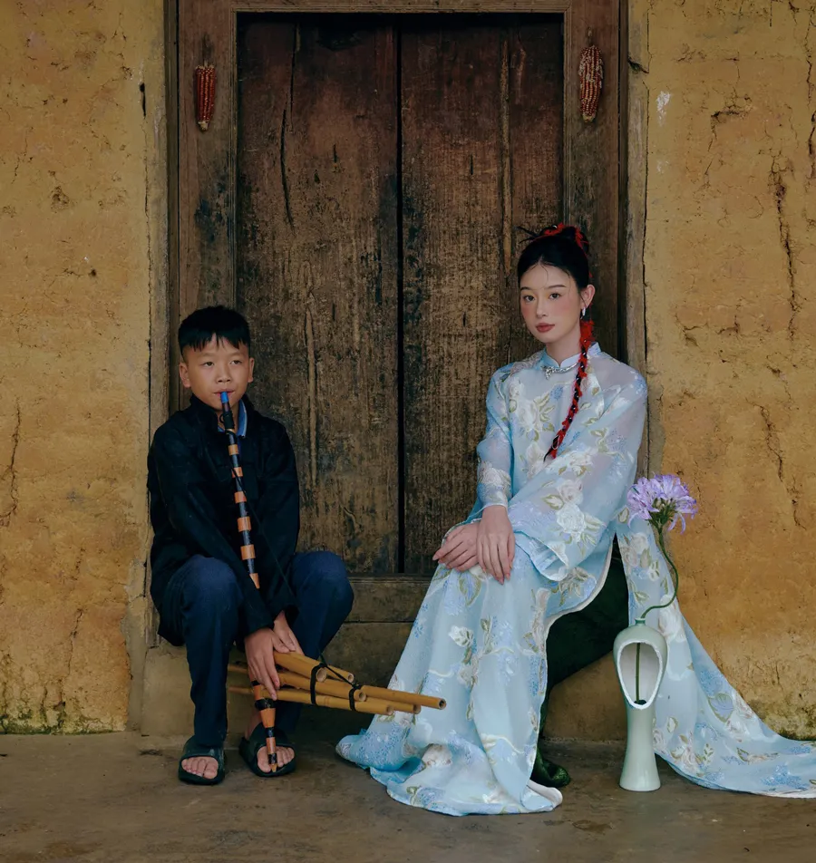 Gợi ý tone make-up hợp với áo dài màu xanh ngọc