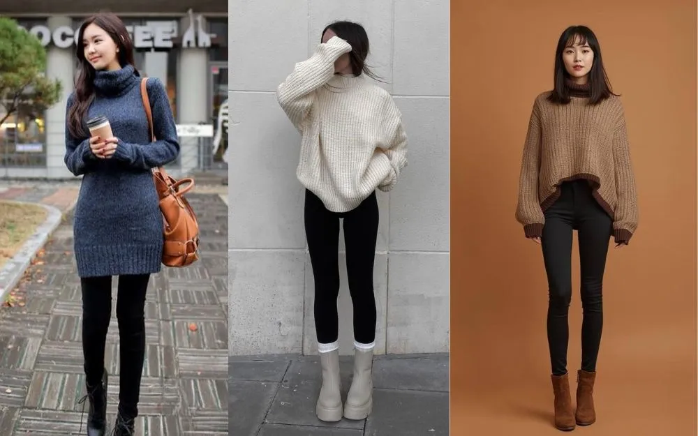 Gợi Ý 10 Cách Phối Áo Len Cổ Lọ Cho Nữ Trẻ Trung, Hiện Đại - 1