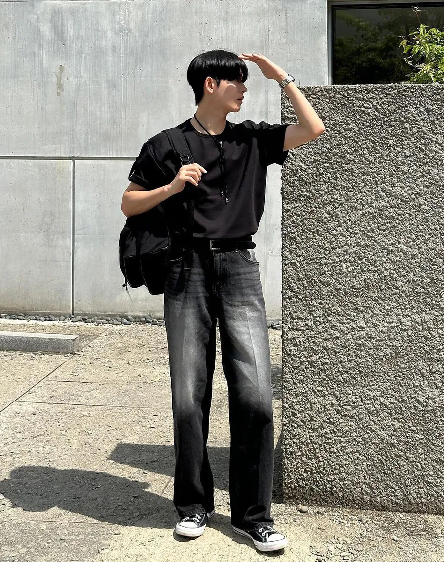 Outfit năng động, trẻ trung cho nam cao 1m65