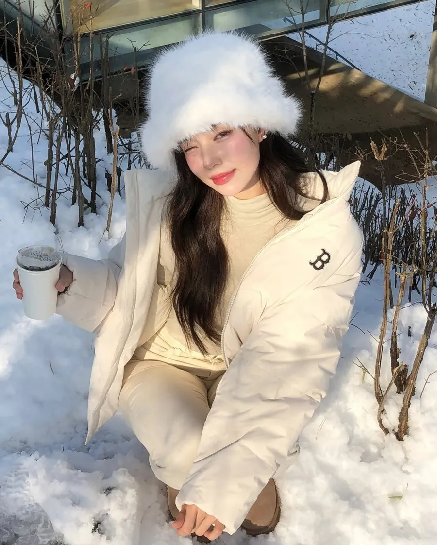 Mũ Bucket lông xù