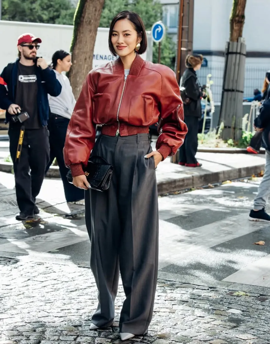 Quần tây xếp ly