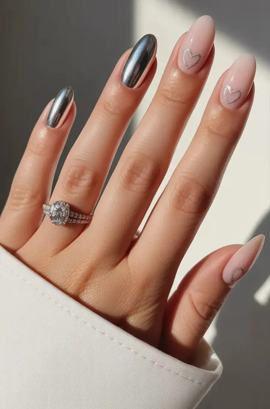 Màu Bạc Tráng Gương 