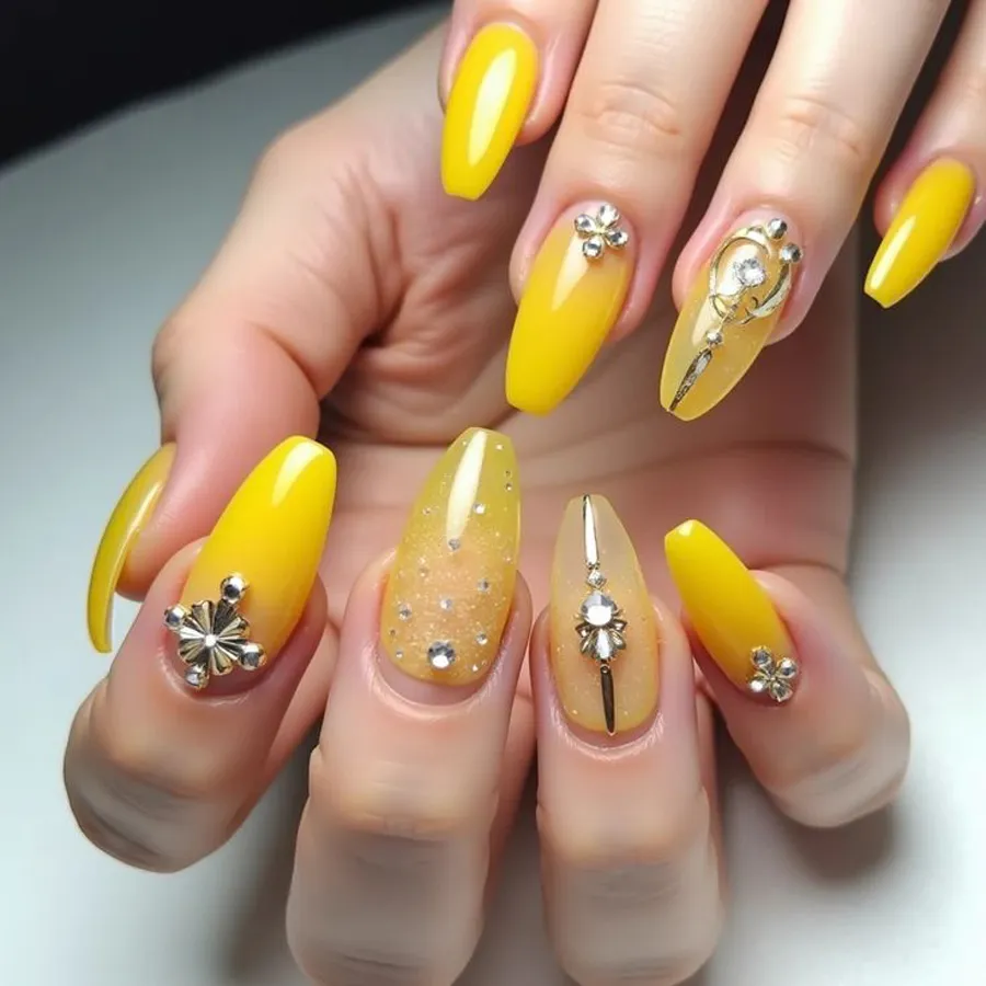 Màu Nail Tương Sinh Cho Mệnh Kim Giúp Hút Vận May
