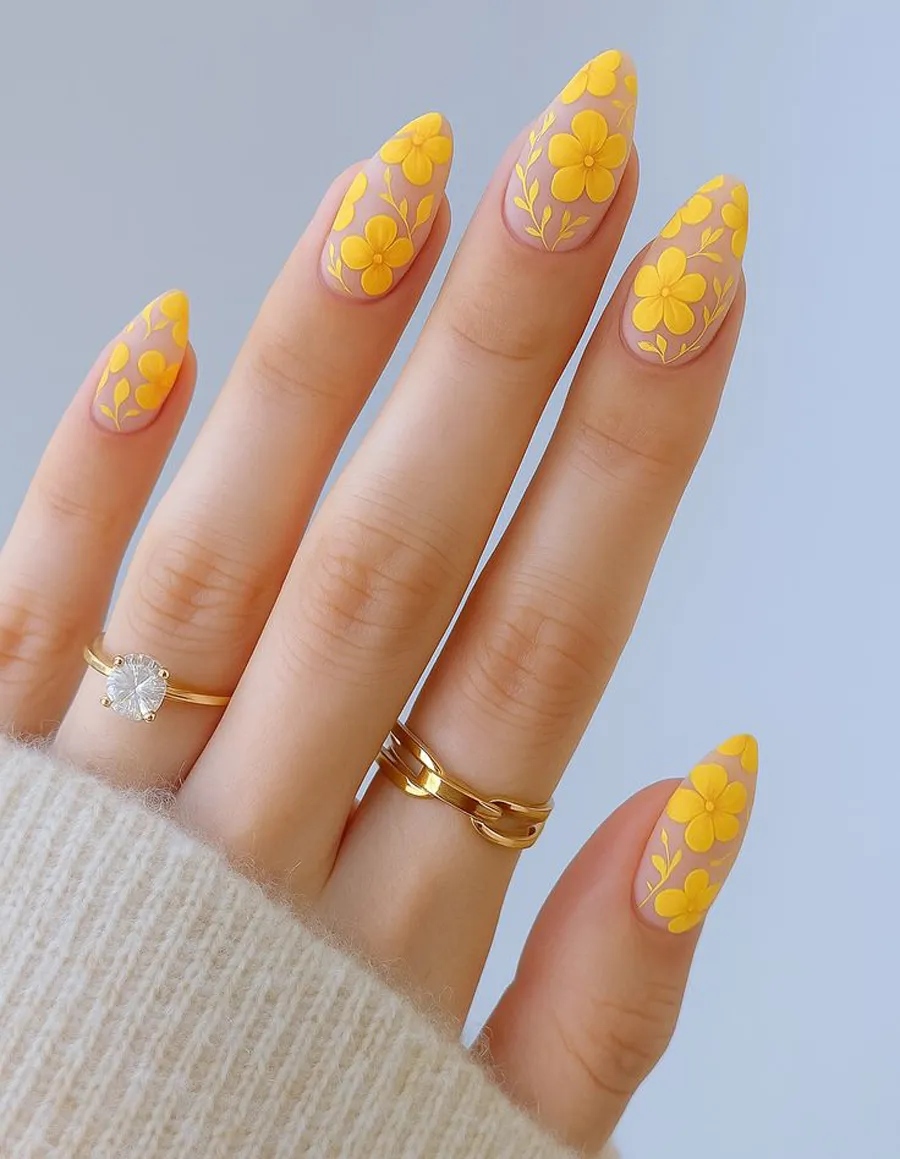 Màu Nail Tương Sinh Cho Mệnh Kim Giúp Hút Vận May