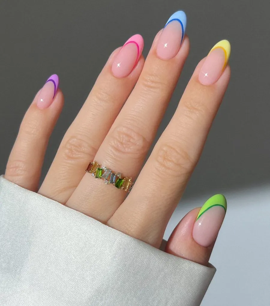 Mẫu sơn nail neon