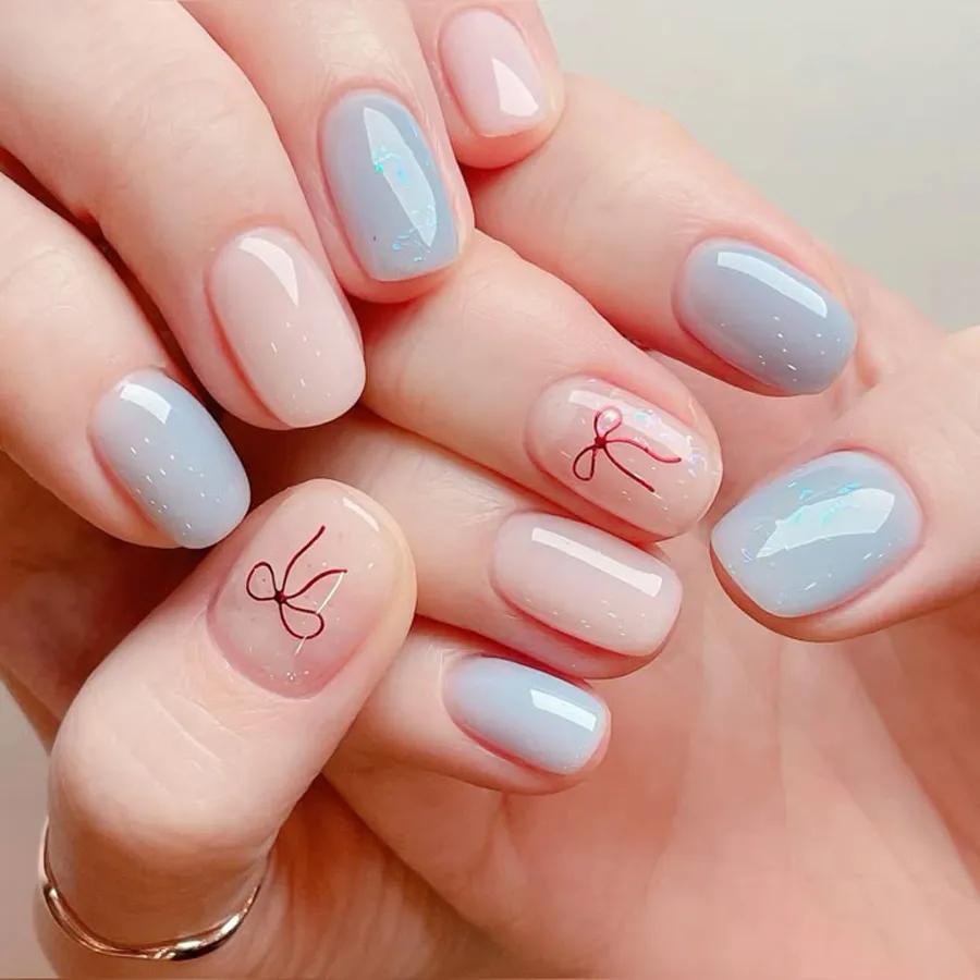 Nail màu pastel đặc trưng của mùa xuân