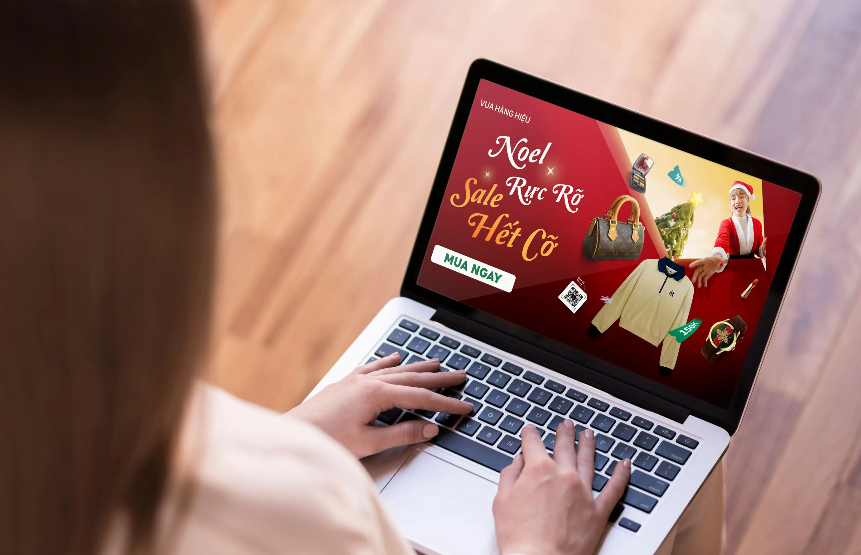 Noel Rực Rỡ - Sale Hết Cỡ: Săn Deal Hàng Hiệu Giảm Đến 150K - 1