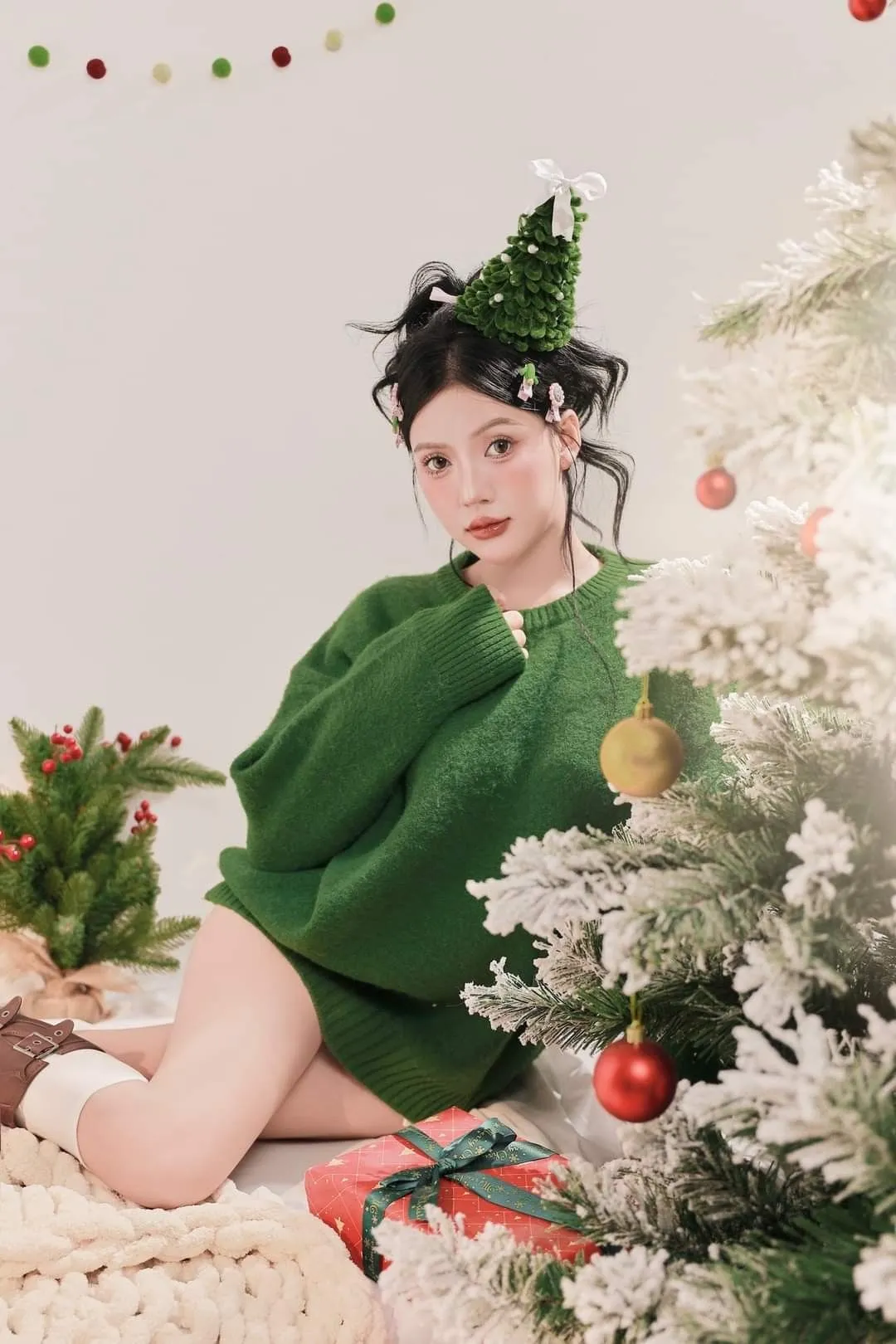 Tips phối màu đi chơi Noel