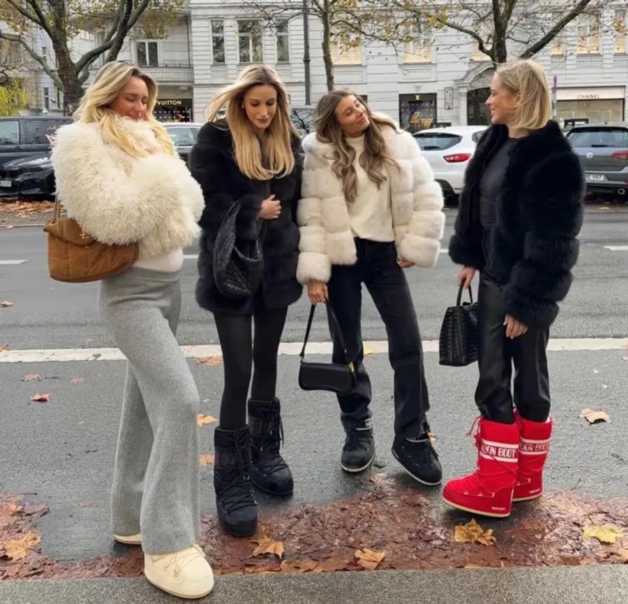 Các mẫu áo khoác lông phổ biến hiện nay 