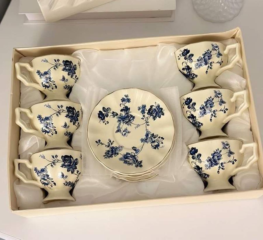 Bộ ấm trà gốm sứ cao cấp