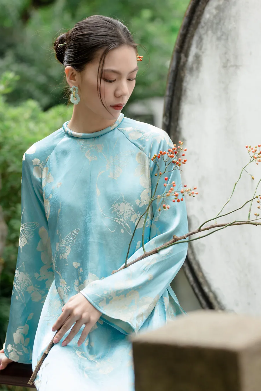 Caption áo dài thả thính crush