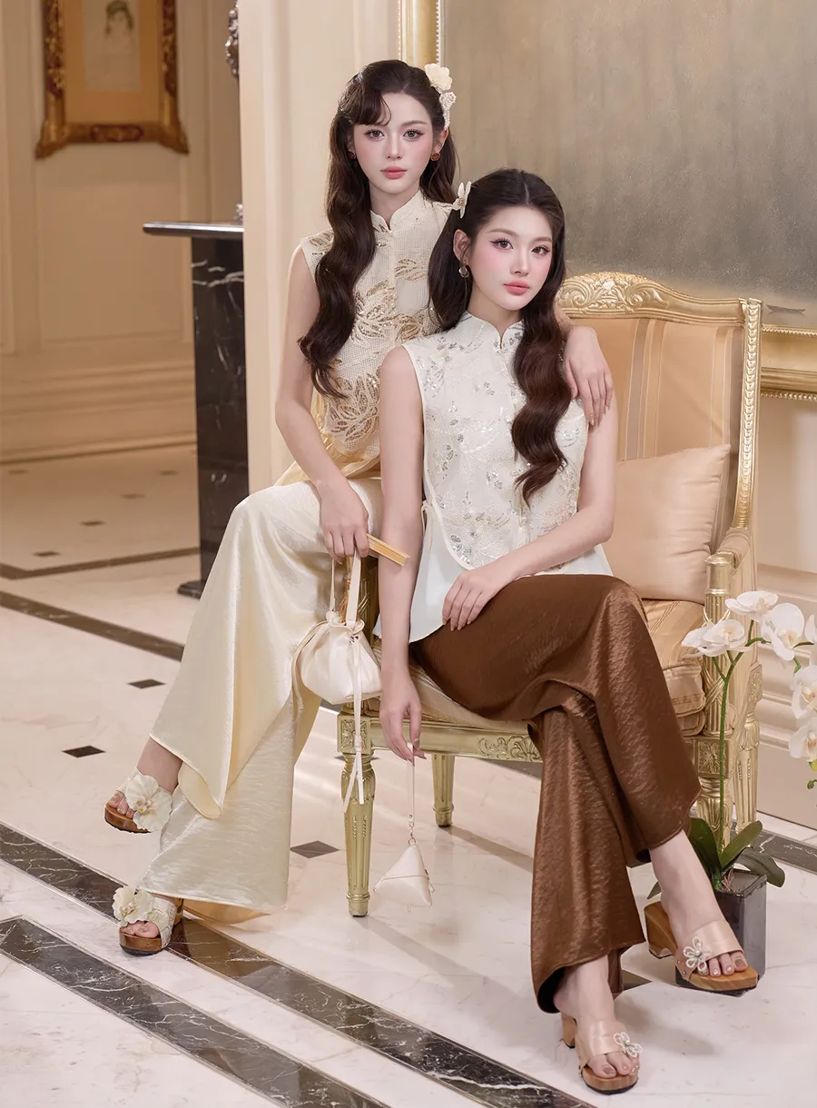 Áo yếm cách tân 