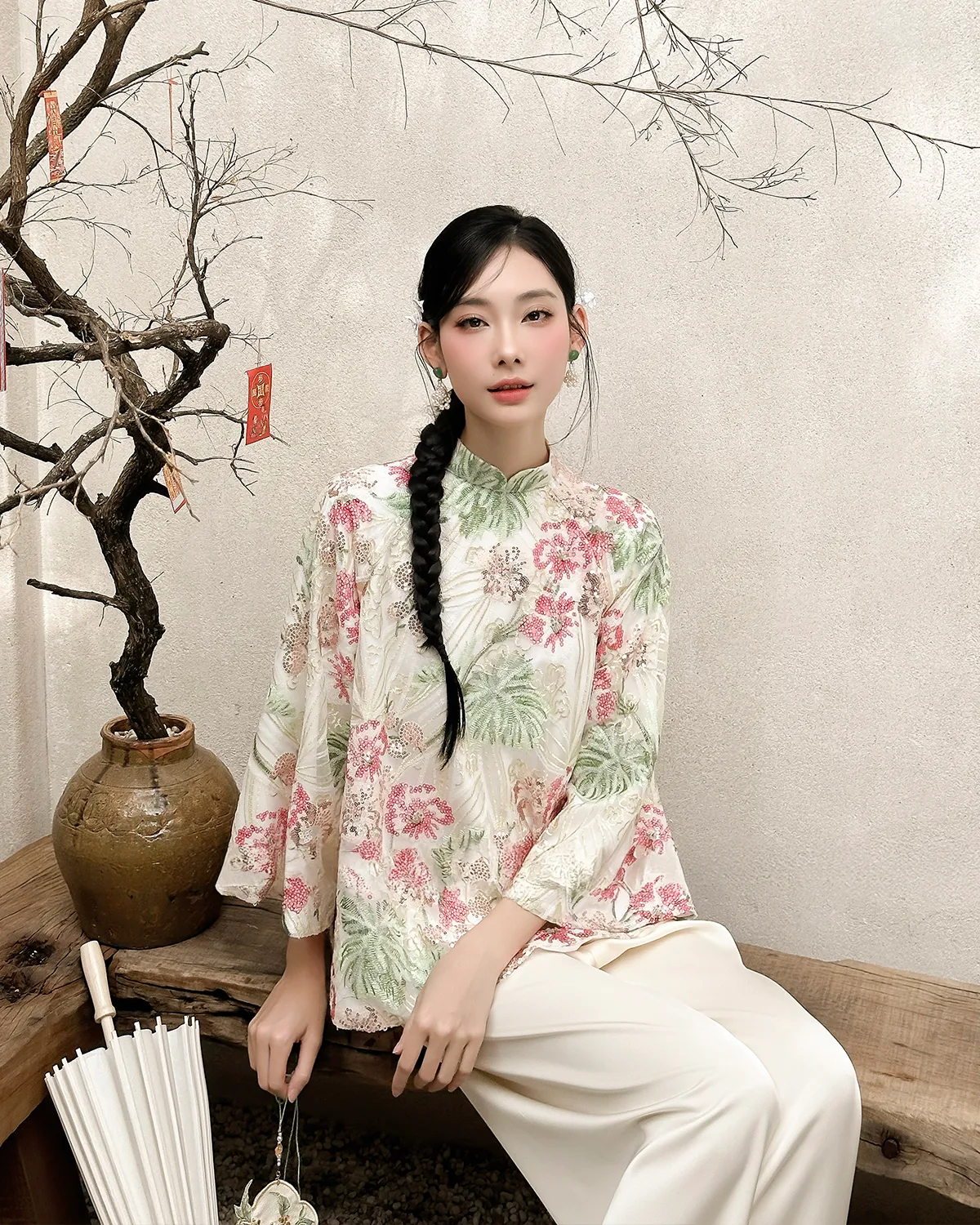 Áo bà ba cách tân