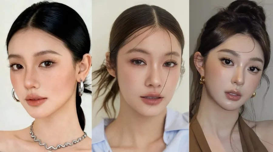 Makeup tone caramel trong suốt