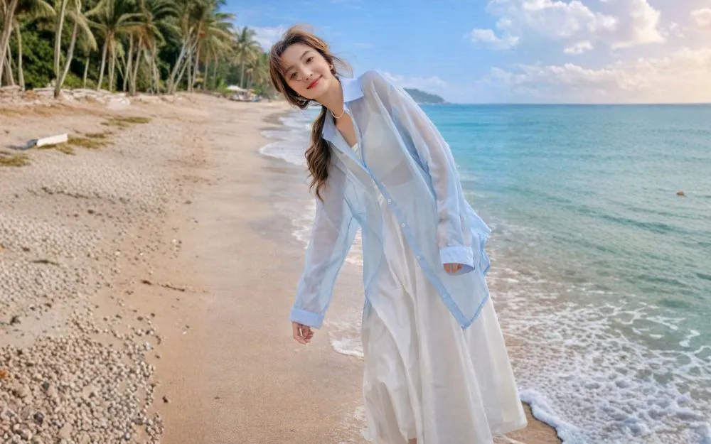 Đi Đảo Phú Quý Mặc Gì? Gợi Ý 20+ Outfits Chụp Ảnh Cực Thơ - 12