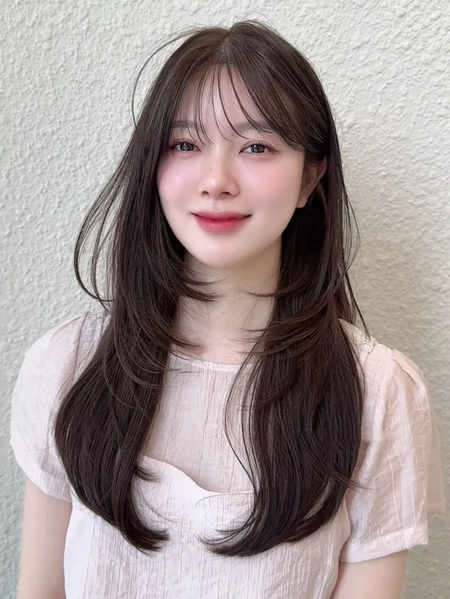 Tóc uốn layer tầng cao