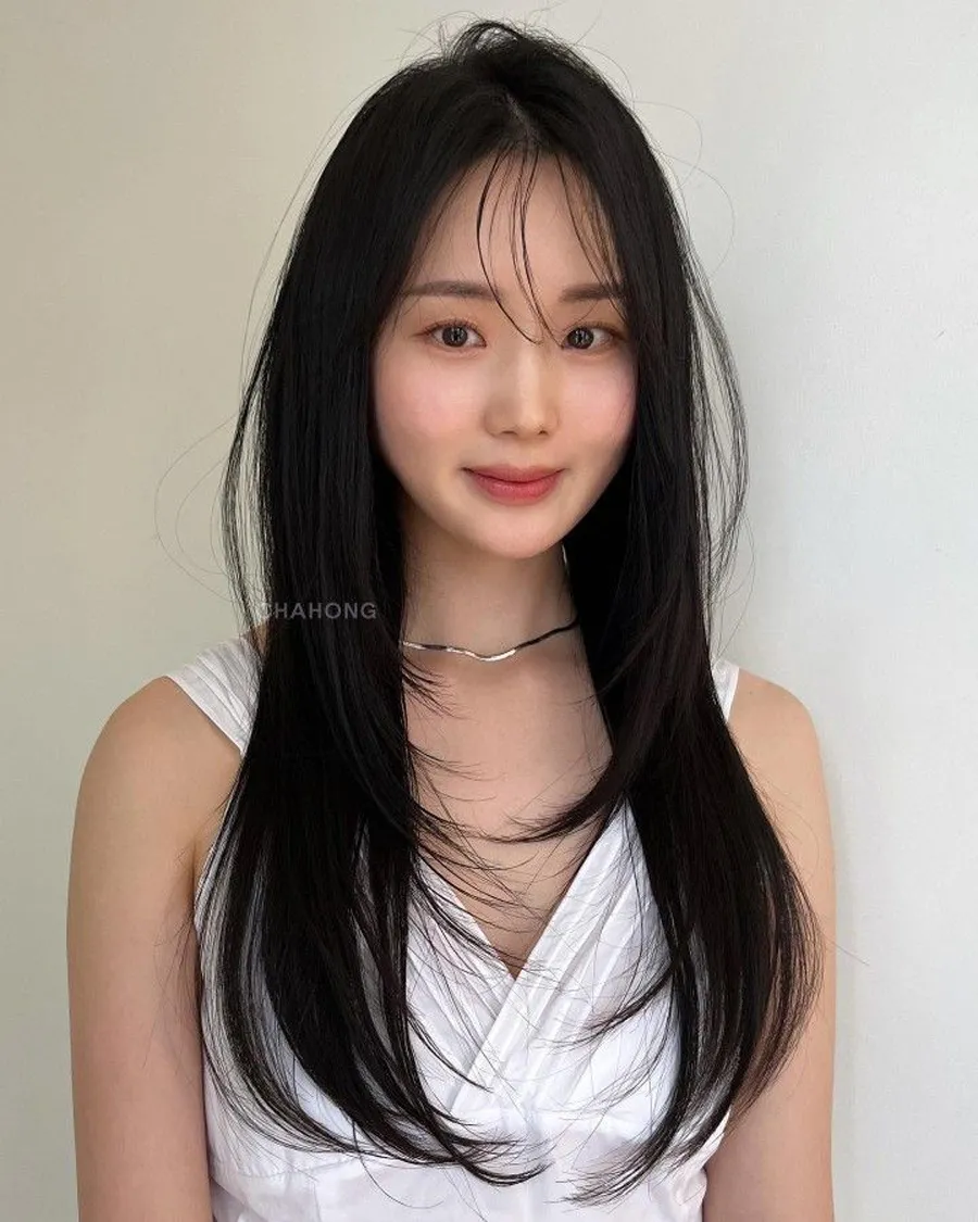 Hướng dẫn cách chăm sóc tóc layer duỗi thẳng