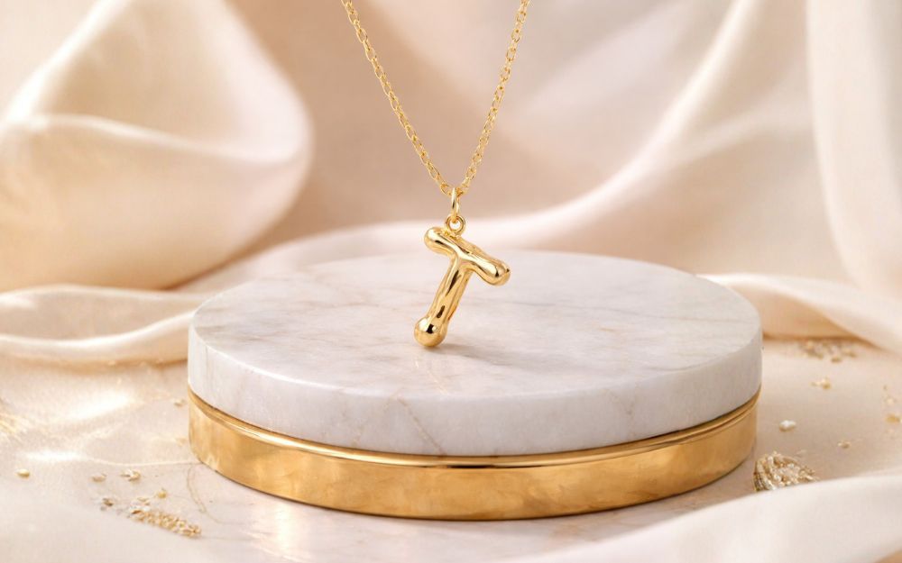 Review 7 Mặt Dây Chuyền Chữ T Làm Quà Tặng Rất Tinh Tế - 5