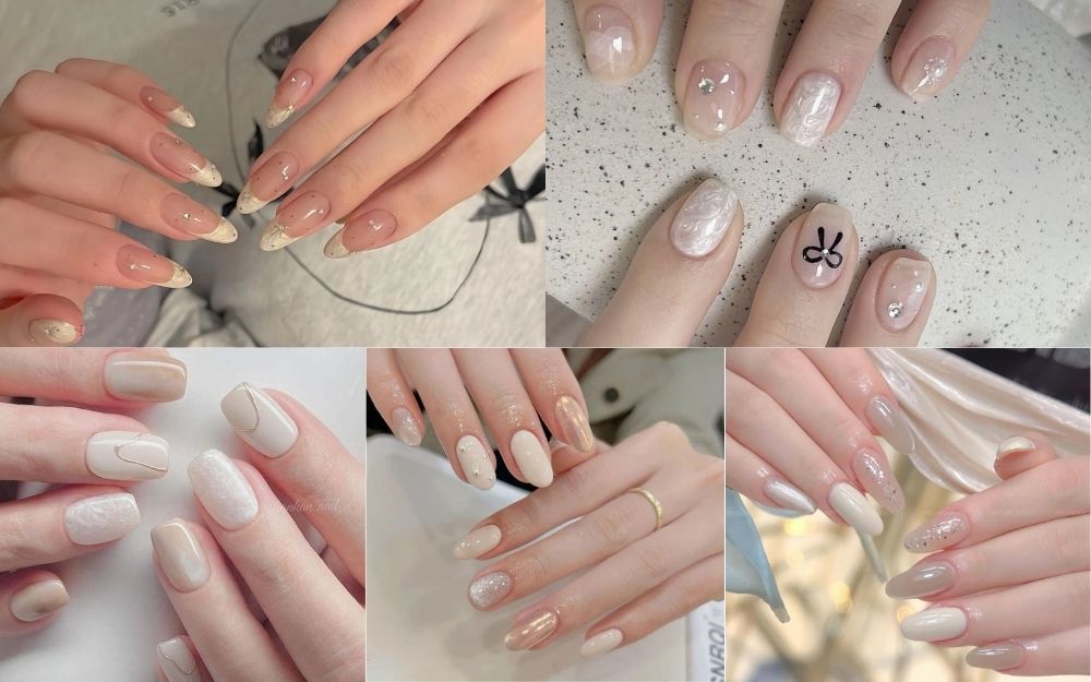 Gợi Ý 100+ Mẫu Nail Màu Trắng Tôn Da, Hot Trend Hiện Nay - 15