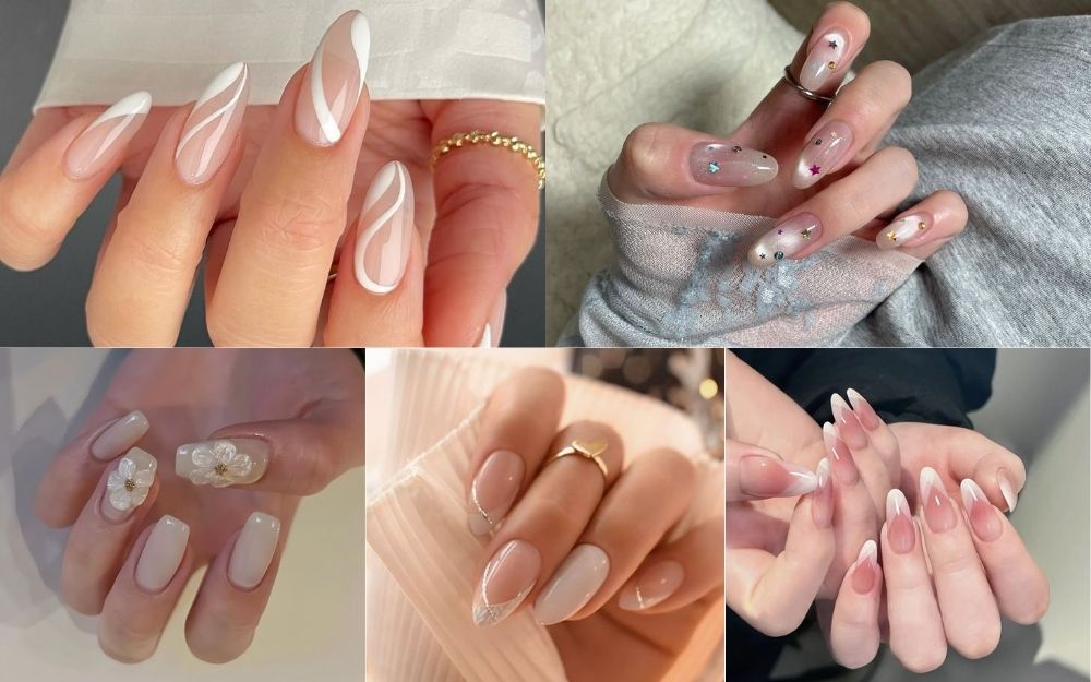 Gợi Ý 100+ Mẫu Nail Màu Trắng Tôn Da, Hot Trend Hiện Nay - 20
