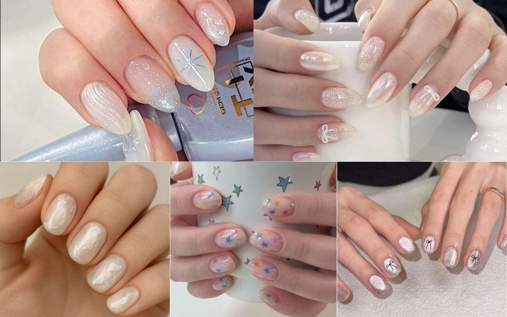 Gợi Ý 100+ Mẫu Nail Màu Trắng Tôn Da, Hot Trend Hiện Nay - 7