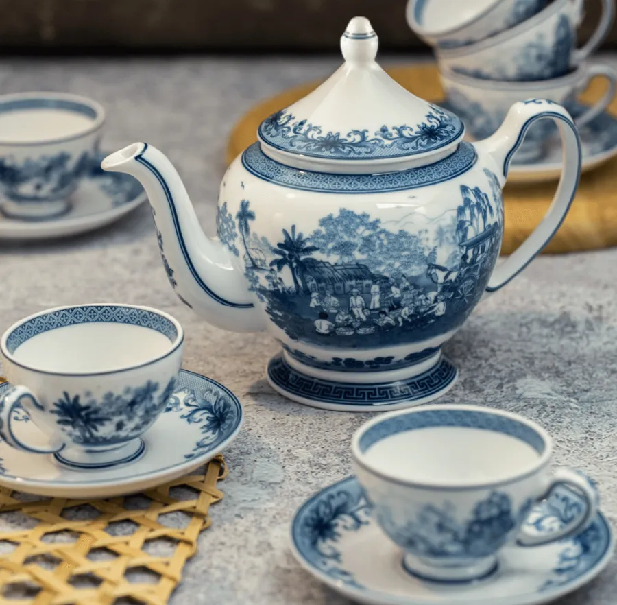 Bộ ấm trà biếu Tết