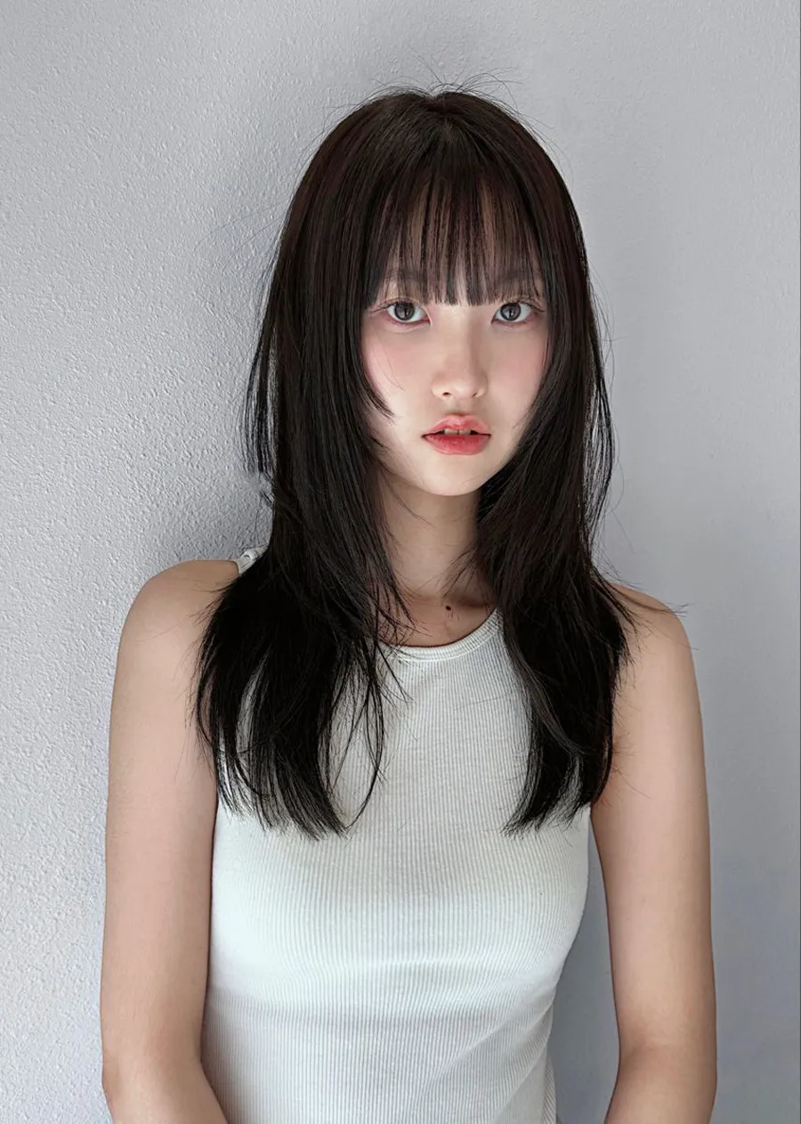 Mặt dài có nên để tóc mái không