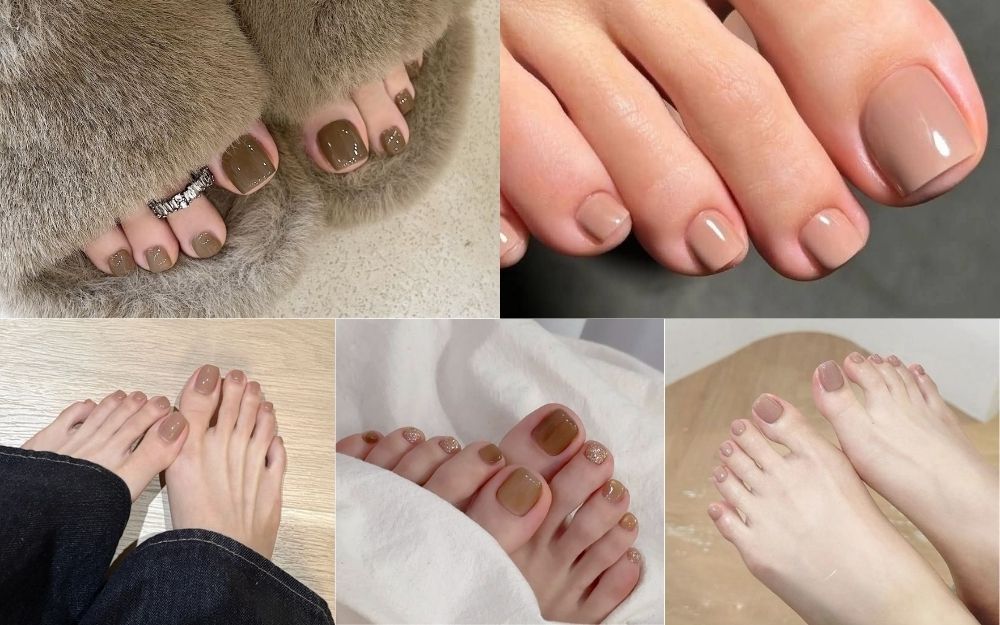 Gợi Ý 100+ Mẫu Nail Chân Trắng Da Giúp Nâng Tone Tinh Tế - 9