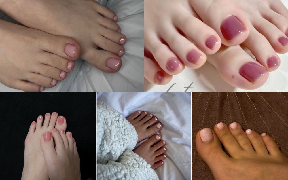 Gợi Ý 100+ Mẫu Nail Chân Trắng Da Giúp Nâng Tone Tinh Tế - 13