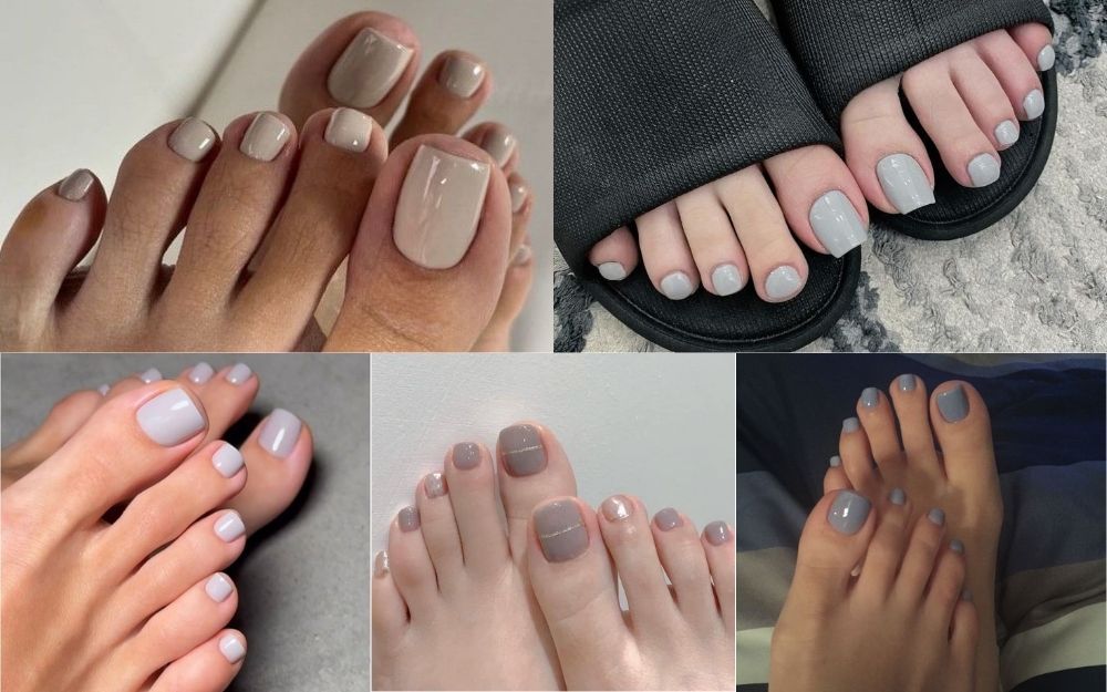 Gợi Ý 100+ Mẫu Nail Chân Trắng Da Giúp Nâng Tone Tinh Tế - 14