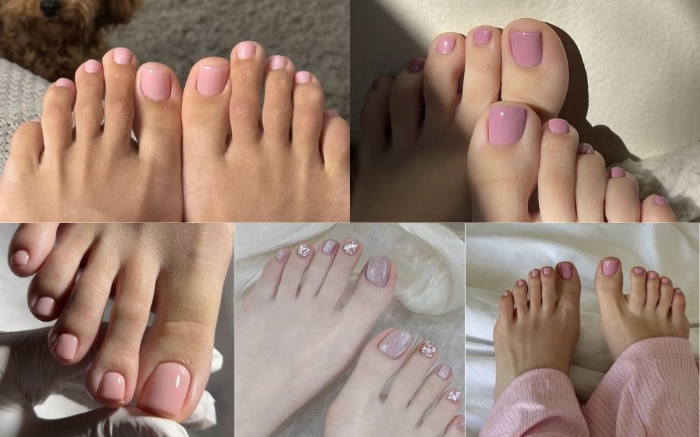 Gợi Ý 100+ Mẫu Nail Chân Trắng Da Giúp Nâng Tone Tinh Tế - 6