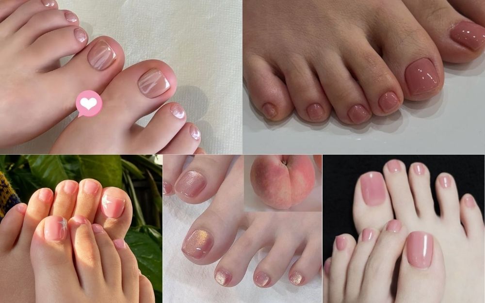 Gợi Ý 100+ Mẫu Nail Chân Trắng Da Giúp Nâng Tone Tinh Tế - 7