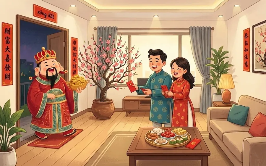 Một số câu hỏi thường gặp về xông đất đầu năm