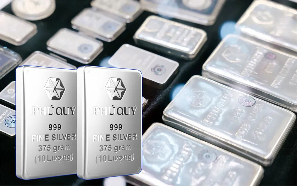 1 cây bạc giá bao nhiêu? Cập nhật giá bạc Phú Quý, 925 - 1