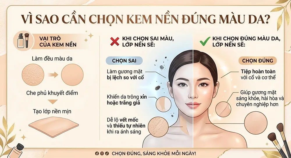 Cách chọn kem nền phù hợp với màu da thật - Theo chuyên gia - 1