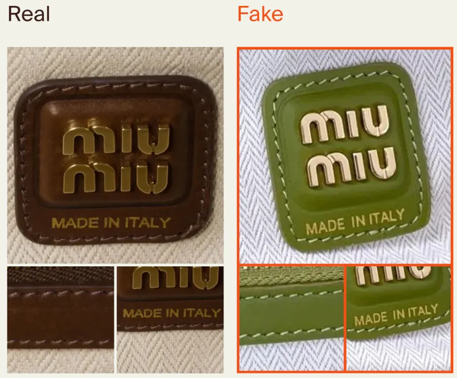 Cách Phân Biệt Túi Miu Miu Thật Và Giả