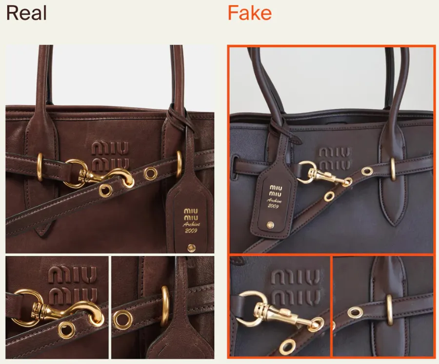 Cách Phân Biệt Túi Miu Miu Thật Và Giả