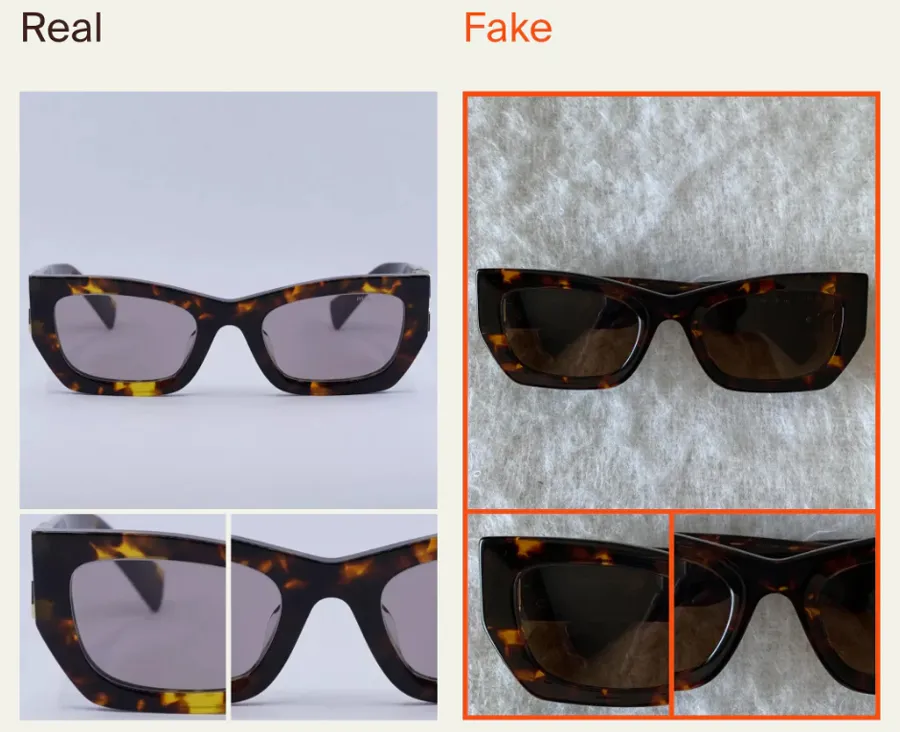 Cách nhận biết kính râm Miu Miu thật và giả