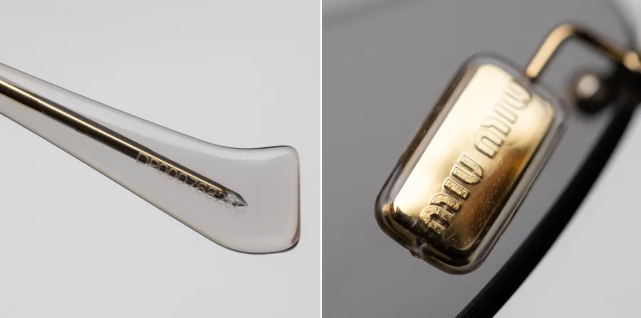 Cách nhận biết kính râm Miu Miu thật và giả