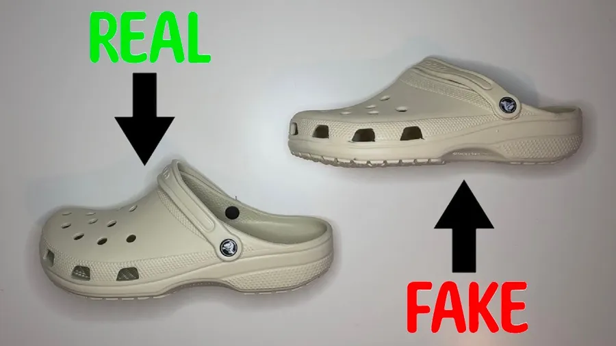 Cách phân biệt dép Crocs thật và giả