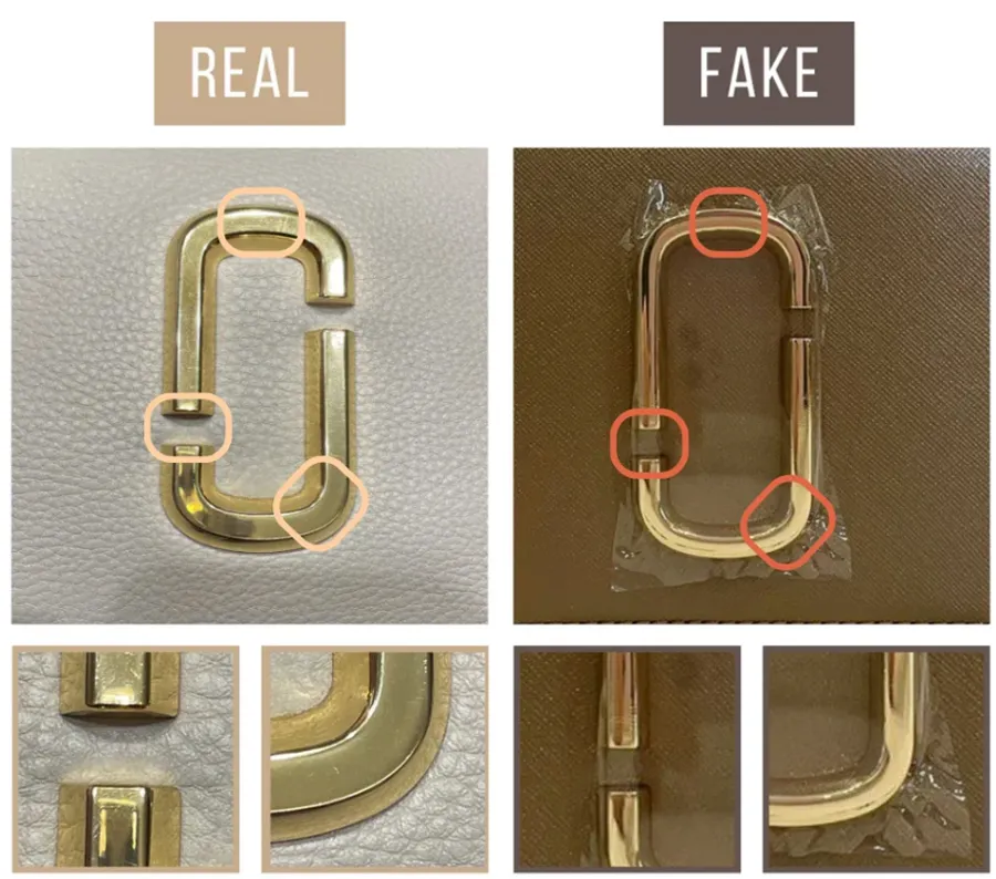 Cách phân biệt túi xách Marc Jacobs thật và giả