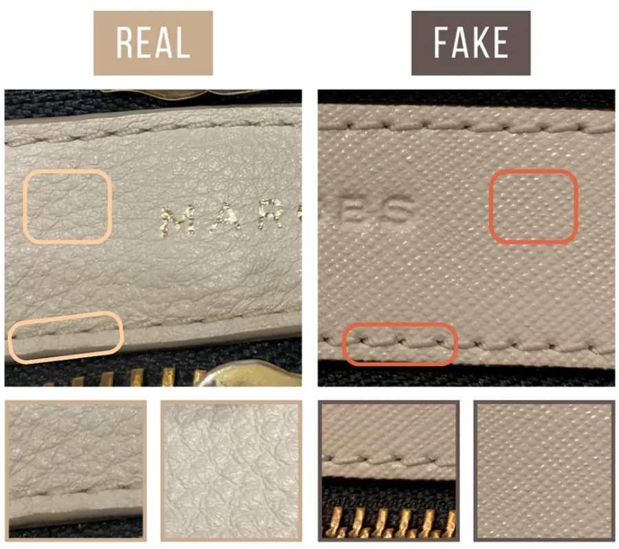 Cách phân biệt túi xách Marc Jacobs thật và giả