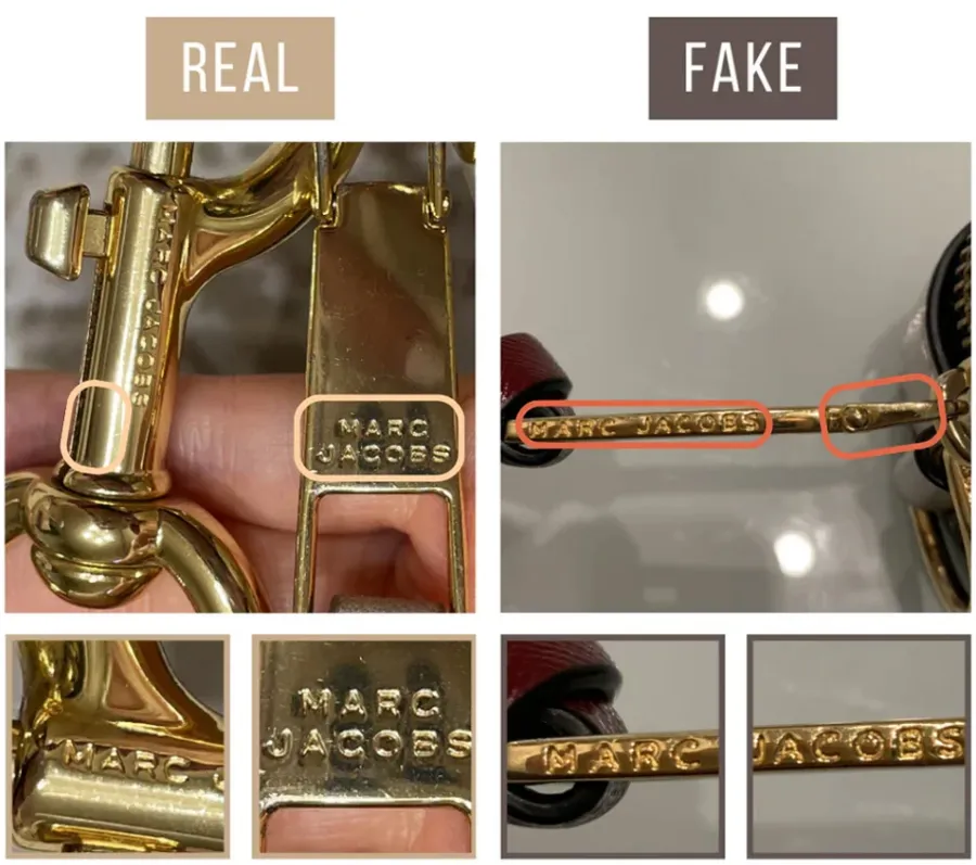 Cách phân biệt túi xách Marc Jacobs thật và giả