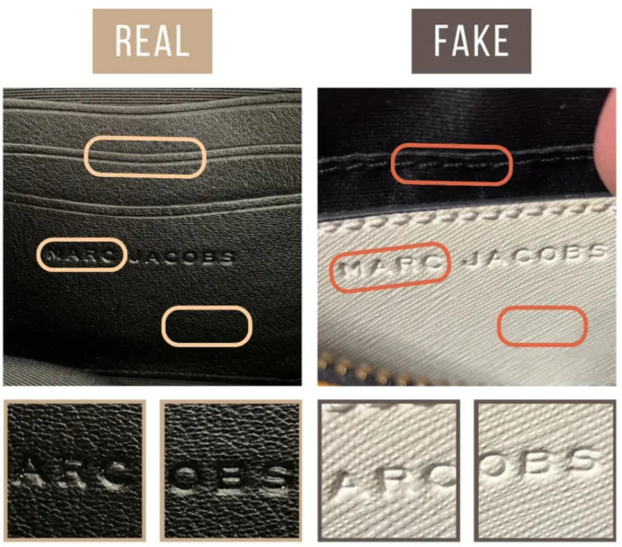 Cách phân biệt túi xách Marc Jacobs thật và giả