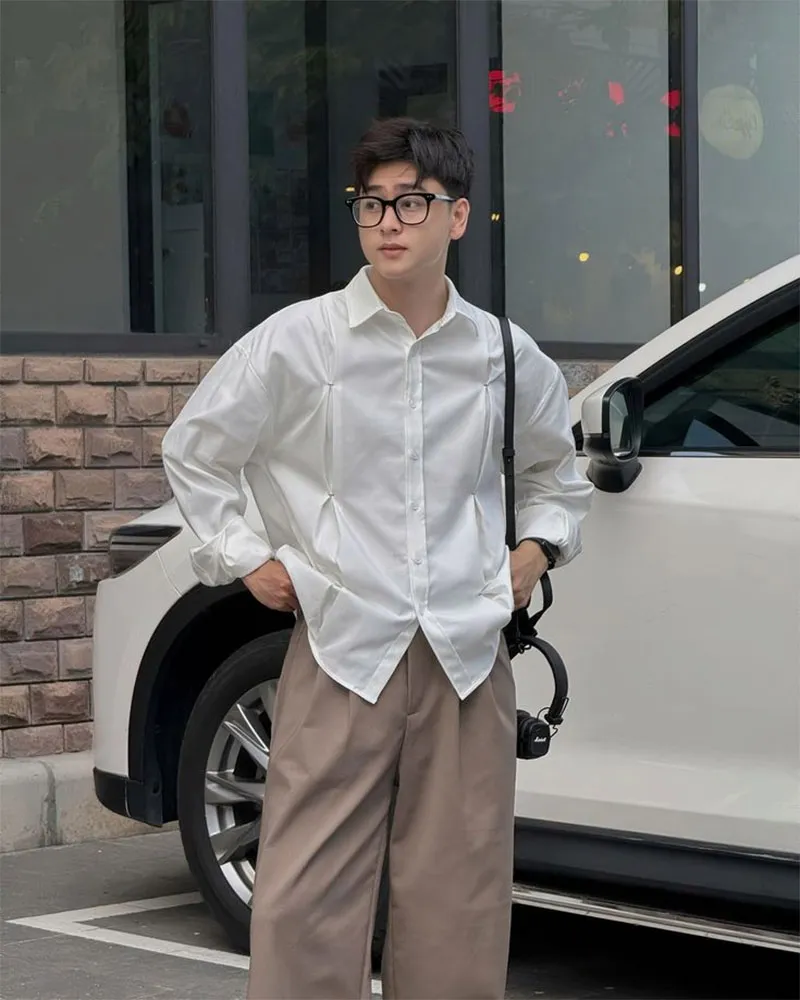 10 Cách Phối Đồ Với Áo Sơ Mi Trắng Nam Đẹp Và Lịch Lãm - 4