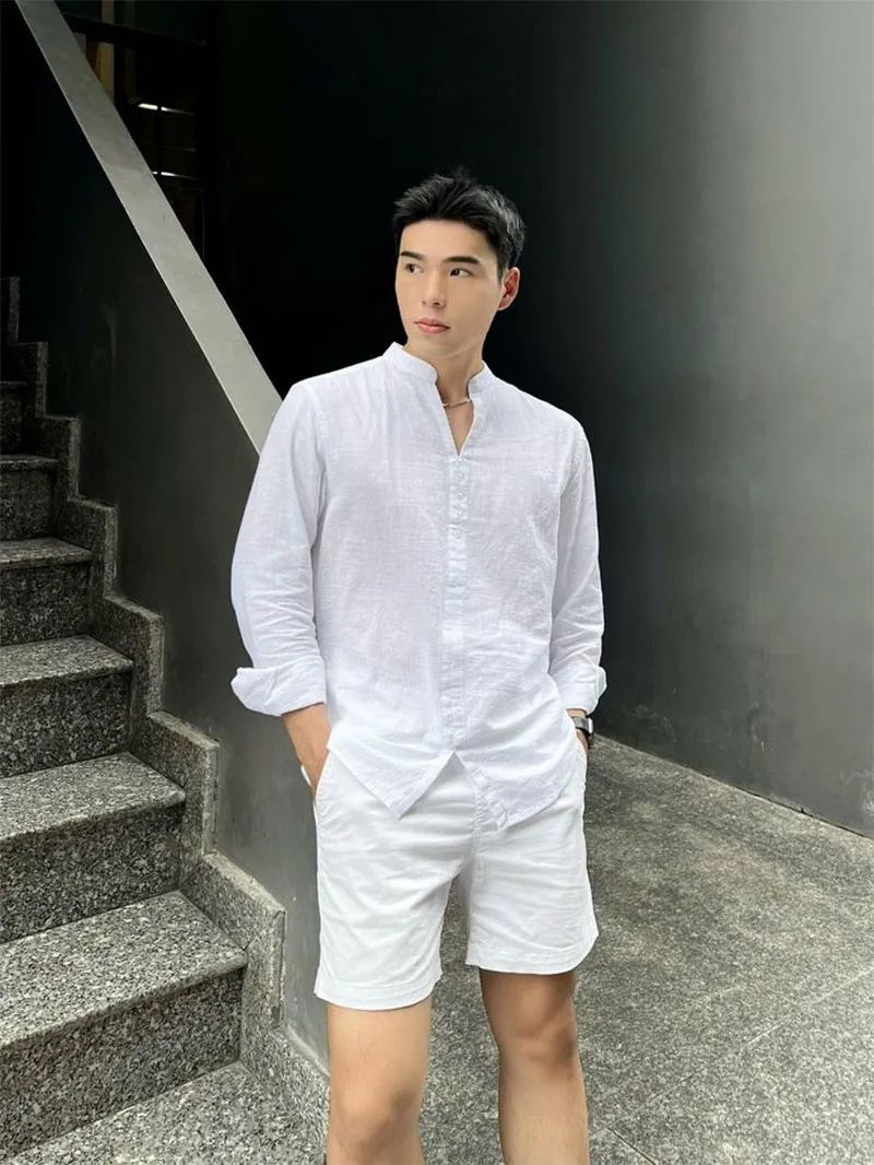 10 Cách Phối Đồ Với Áo Sơ Mi Trắng Nam Đẹp Và Lịch Lãm - 8