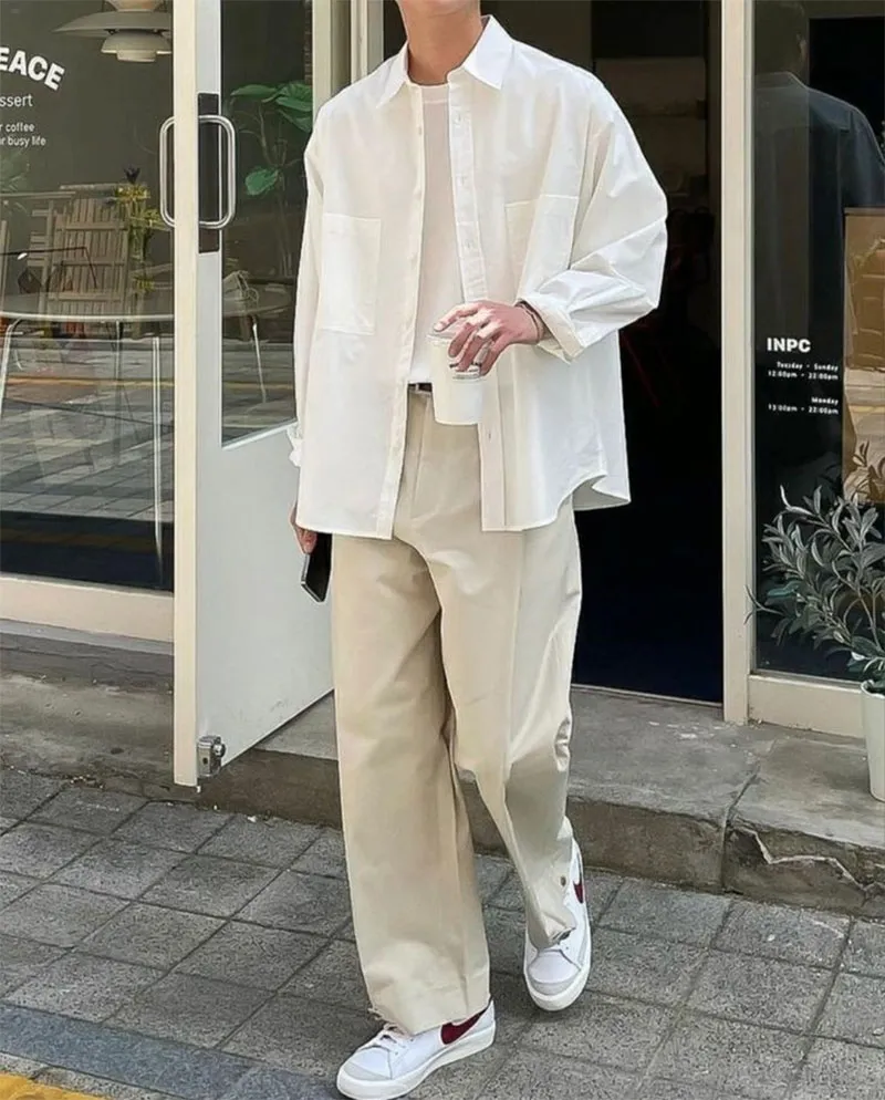 10 Cách Phối Đồ Với Áo Sơ Mi Trắng Nam Đẹp Và Lịch Lãm - 11